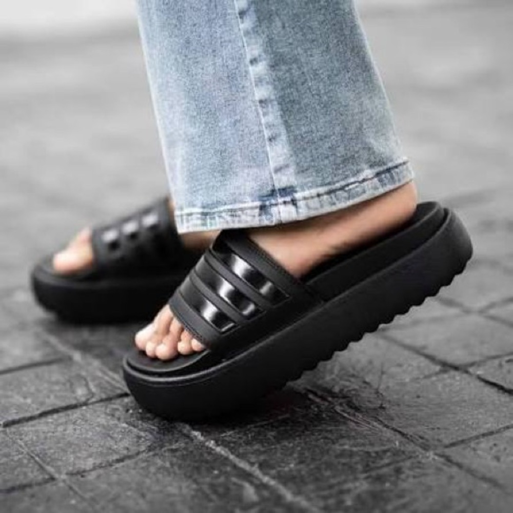Adidas Adilette Platform Slides - Picture 7 of 7
